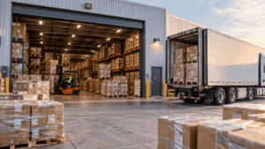peak shipping season hitting a warehouse