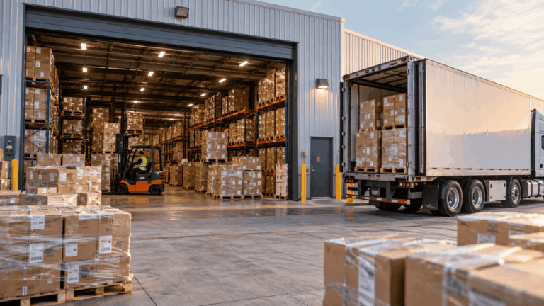 peak shipping season hitting a warehouse