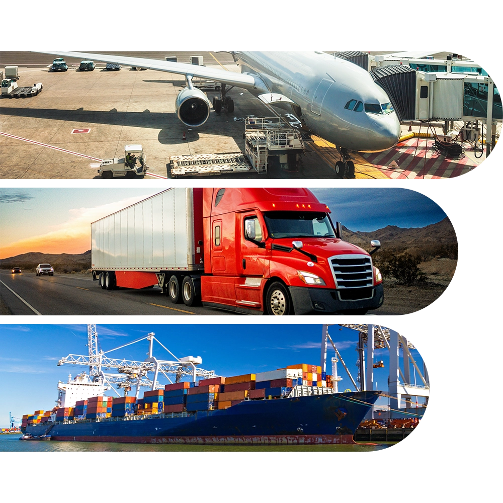 DP Wagner logistics hub freight plane, freight truck, and freight ship