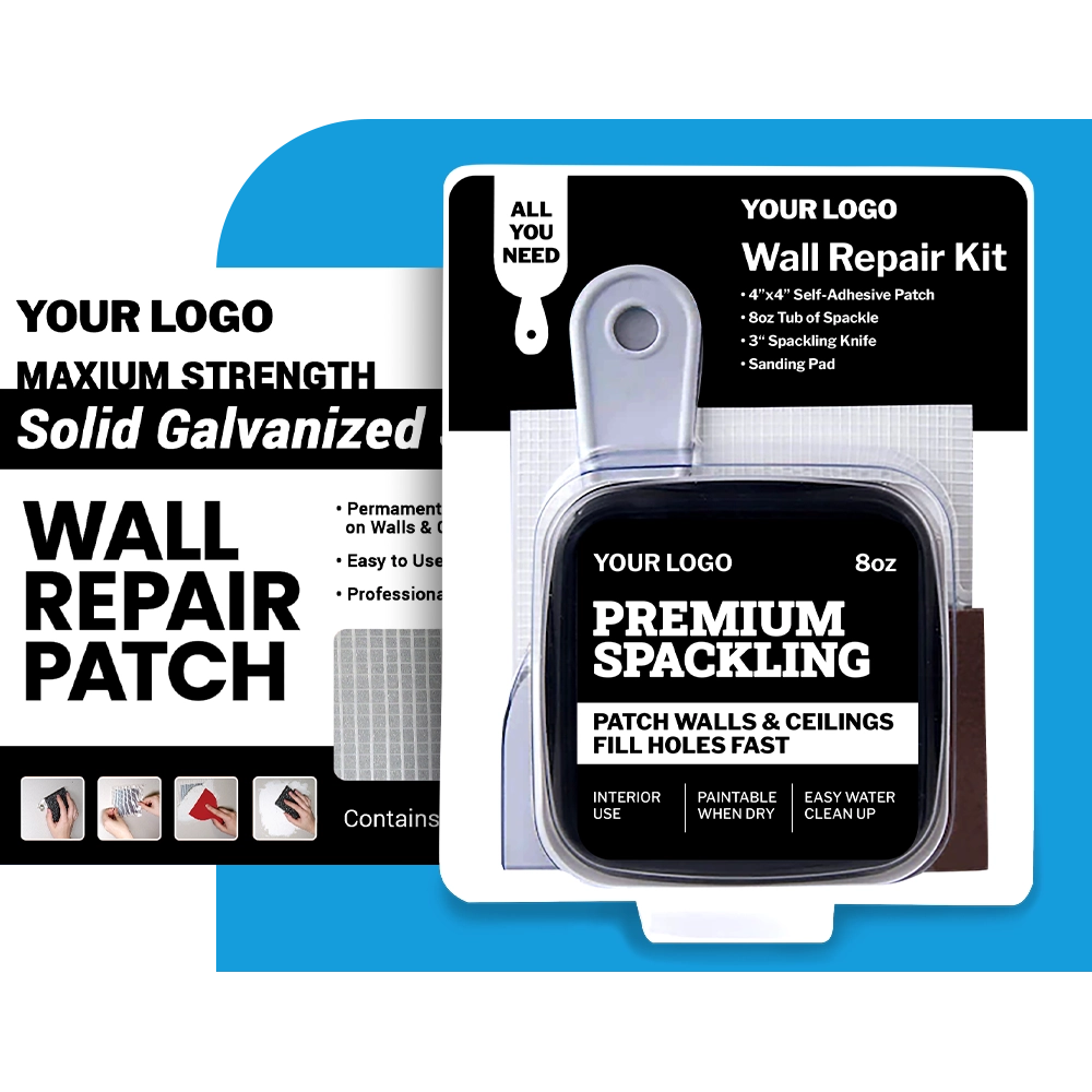 DPWagner program solution wall repair kit and wall patch envelope