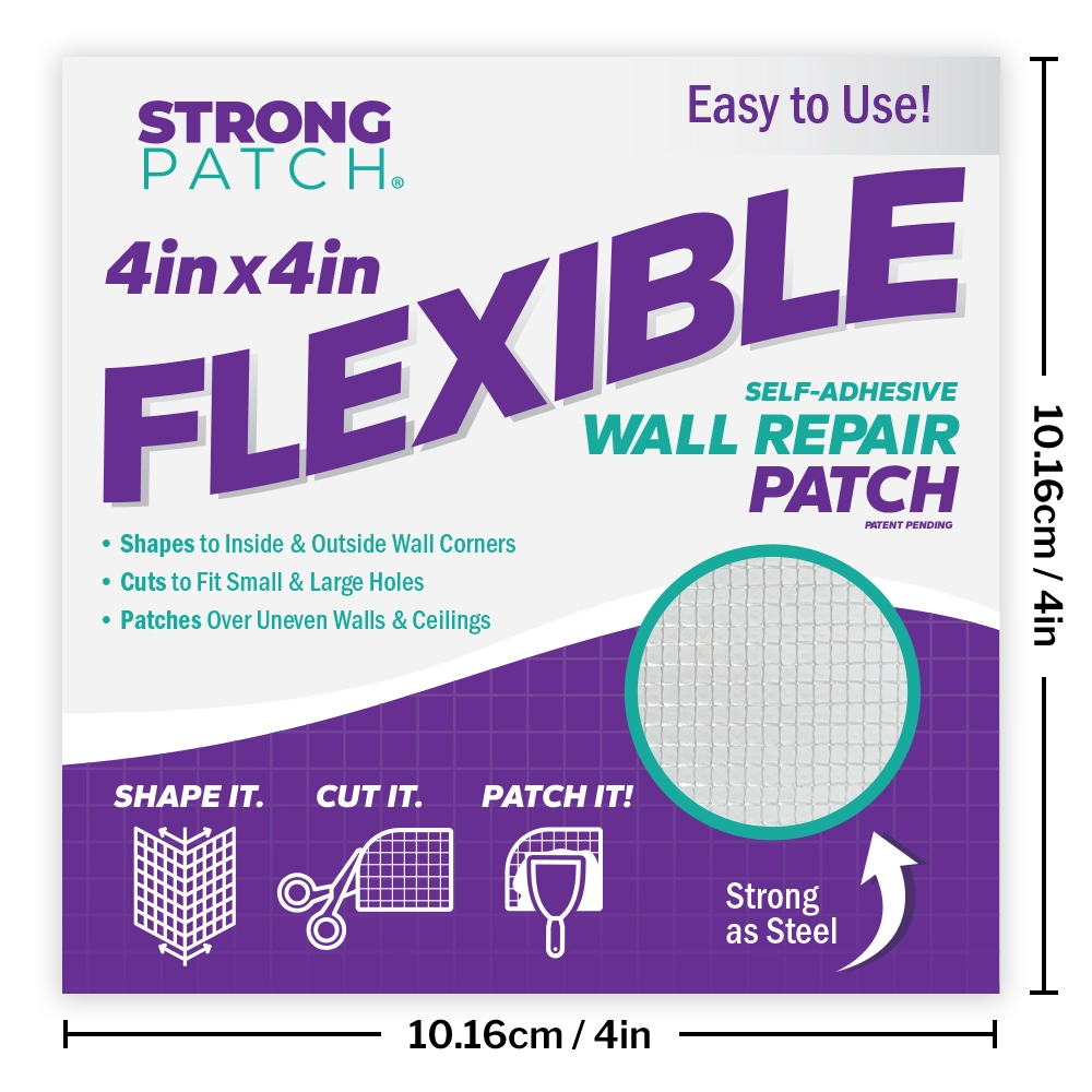 StrongPatch flexible wall repair patch dimensions